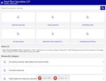 Tablet Screenshot of metalcoatingsandlubricants.com